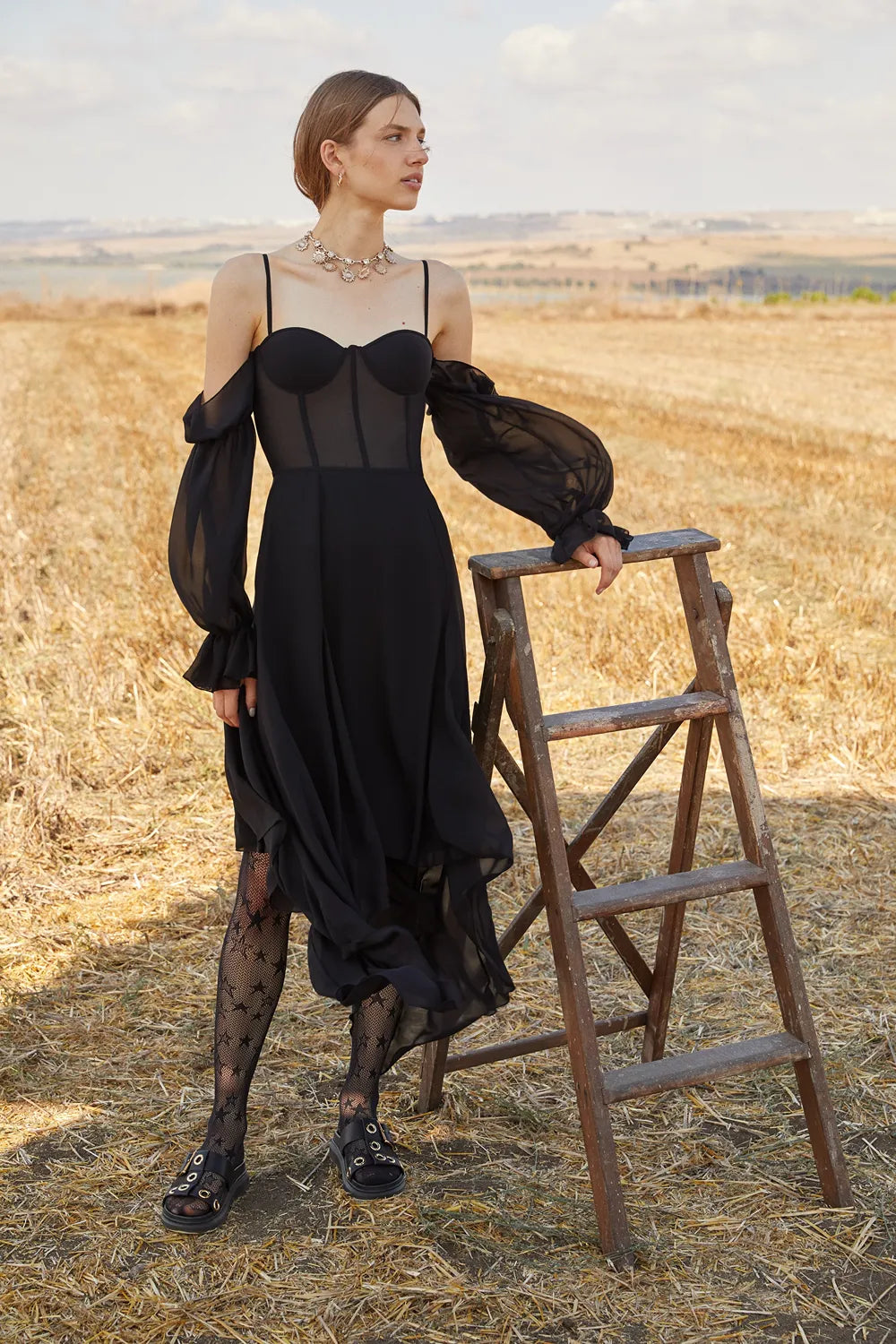 Artemis Black Dress - 0