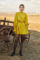 Daria Olive Dress - 1