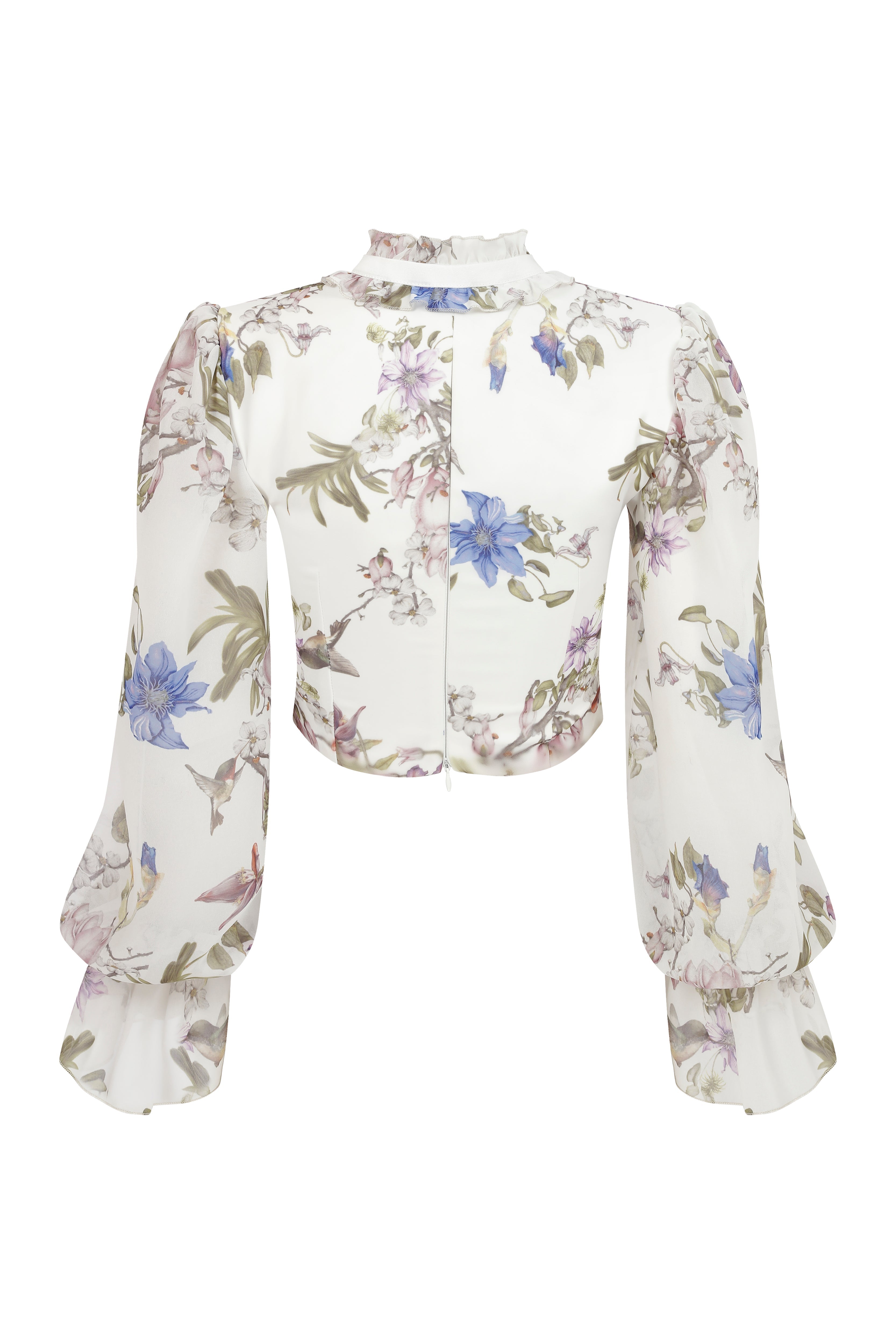 Floral Long Sleeve Top - 3