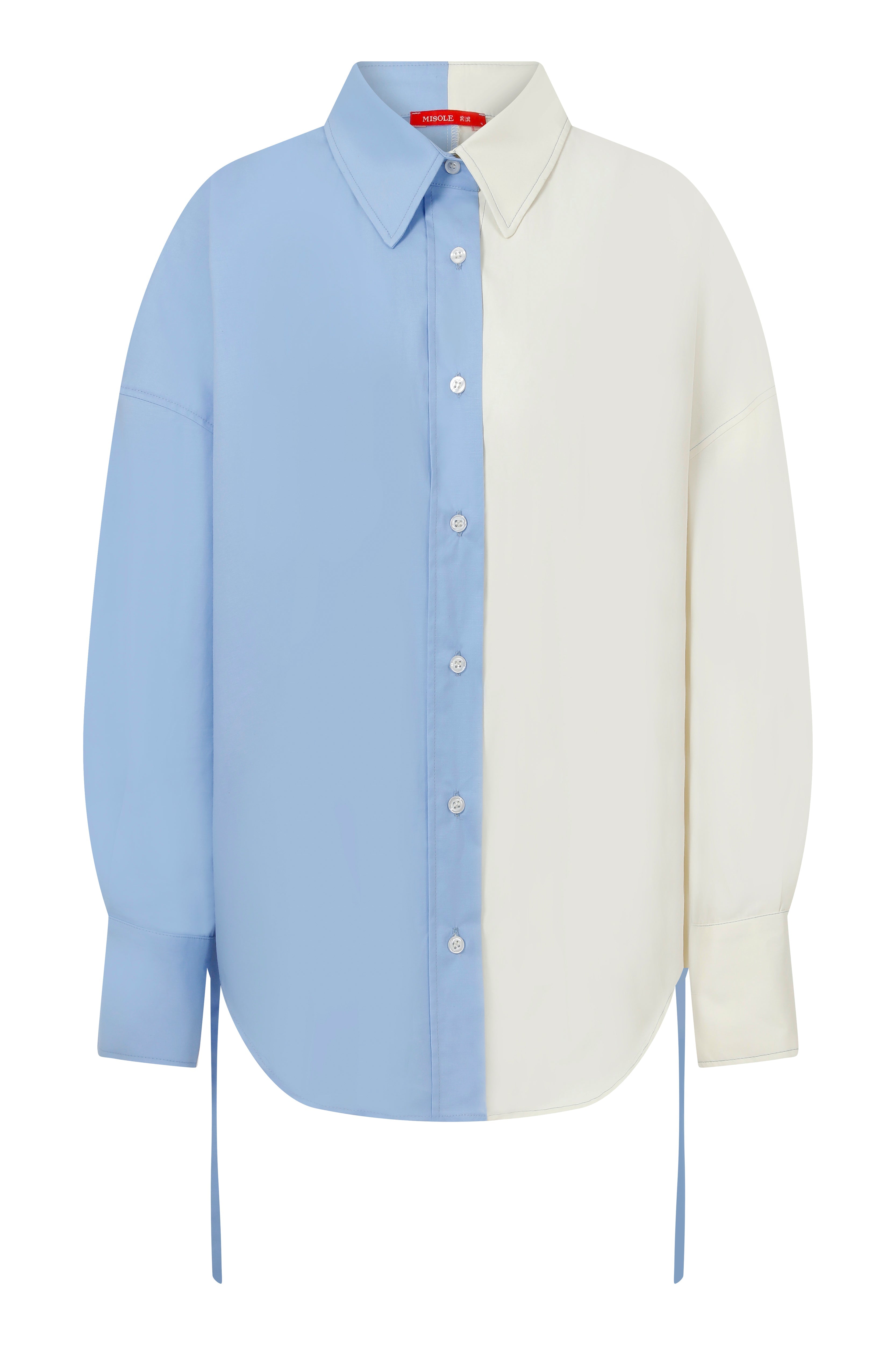 Kailey Blue Shirt Dress