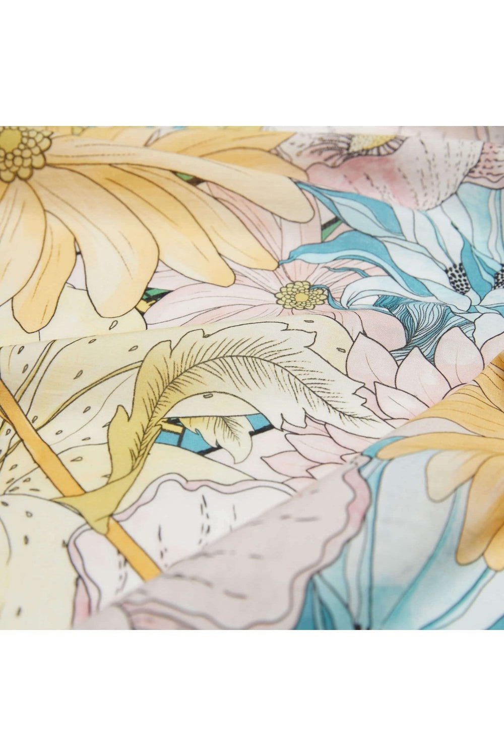 Mokoshe-Carnaval De Nice & Blue And Pink - Silk-Şal & Fular-4-milagron.live