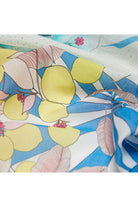Mokoshe-French Riviera & Orange, Blue And Yellow - Cotton-Şal & Fular-4-milagron.live