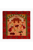 Mokoshe-Tea For Two & Red And Green - Wool-Şal & Fular-3-milagron.live