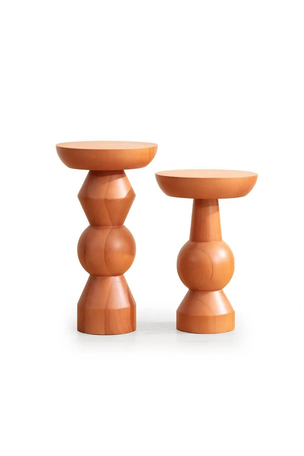 More Wood Design-Enva 2'li Ahşap Sehpa-Sehpa-3-milagron.live