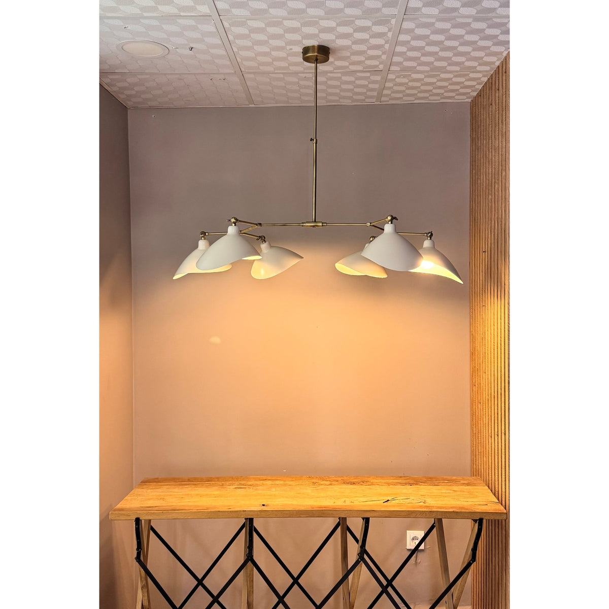 Pearl 6'Lı İskandinav Tarzı Avize