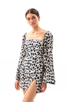 Movom Swimwear-Astral Square Neck Dress-Elbise-2-milagron.live
