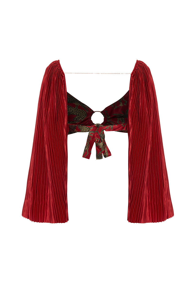 Movom Swimwear-Jagger Bell Sleeves Top-Bluz-2-milagron.live