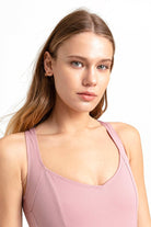 Movom Swimwear-Rosa V Neck Swimsuit-Bikini & Mayo-2-milagron.live