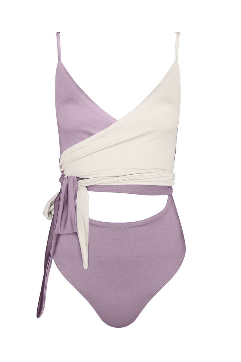 Movom Swimwear-Solana Wrap Swimsuit-Bikini & Mayo-4-milagron.live