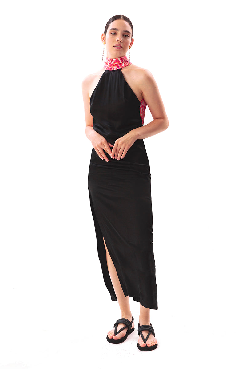 Movom Swimwear-Vega Halter Neck Dress🌱-Elbise-1-milagron.live