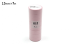 Kamo-I Masking Washi Tape 15Mm×7M×8 Rolls Pastel Rose