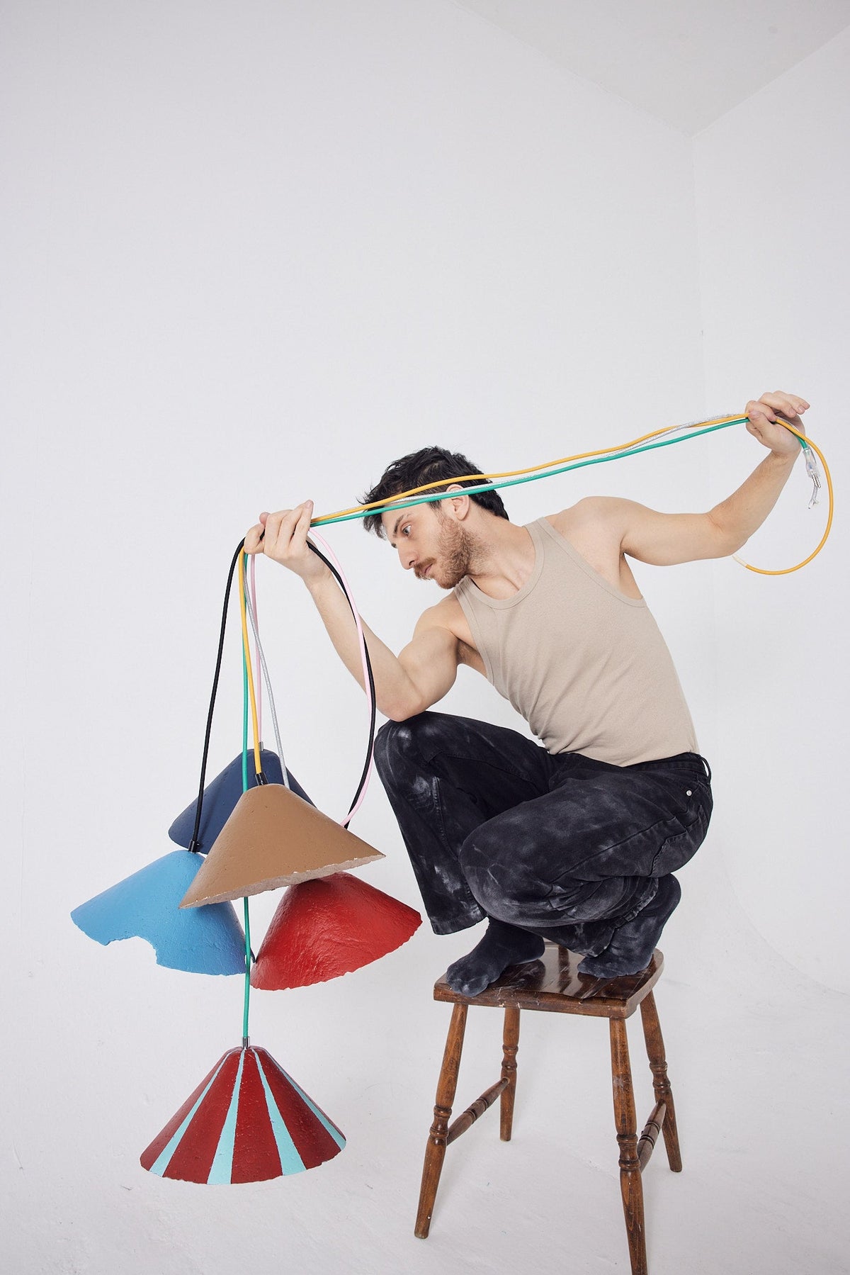 Mujj Objects-Mini Pendant Light Funnel-Avize-7-milagron.live