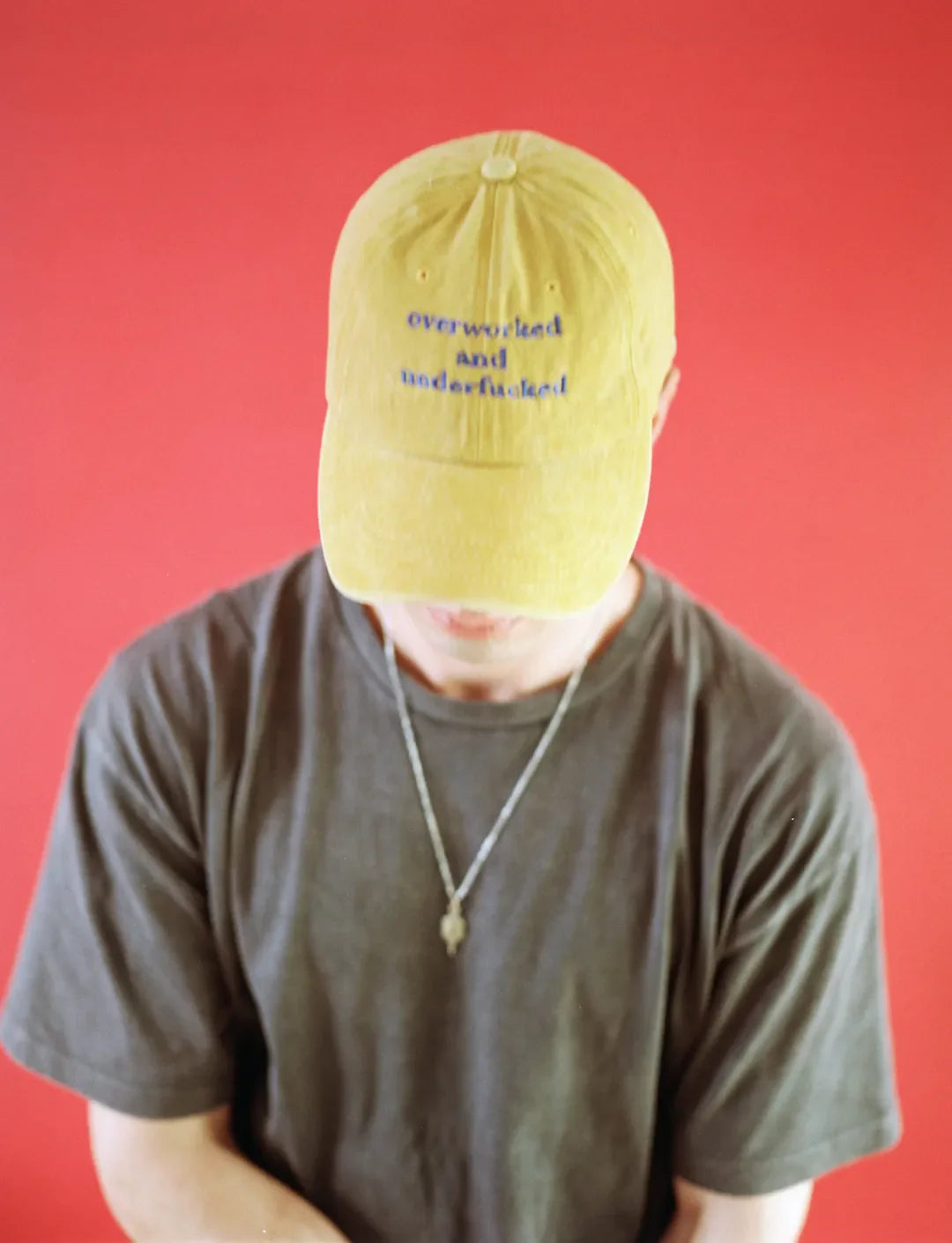 Mujj Studio-Overworked And Underfucked Cap-Şapka-3-milagron.live