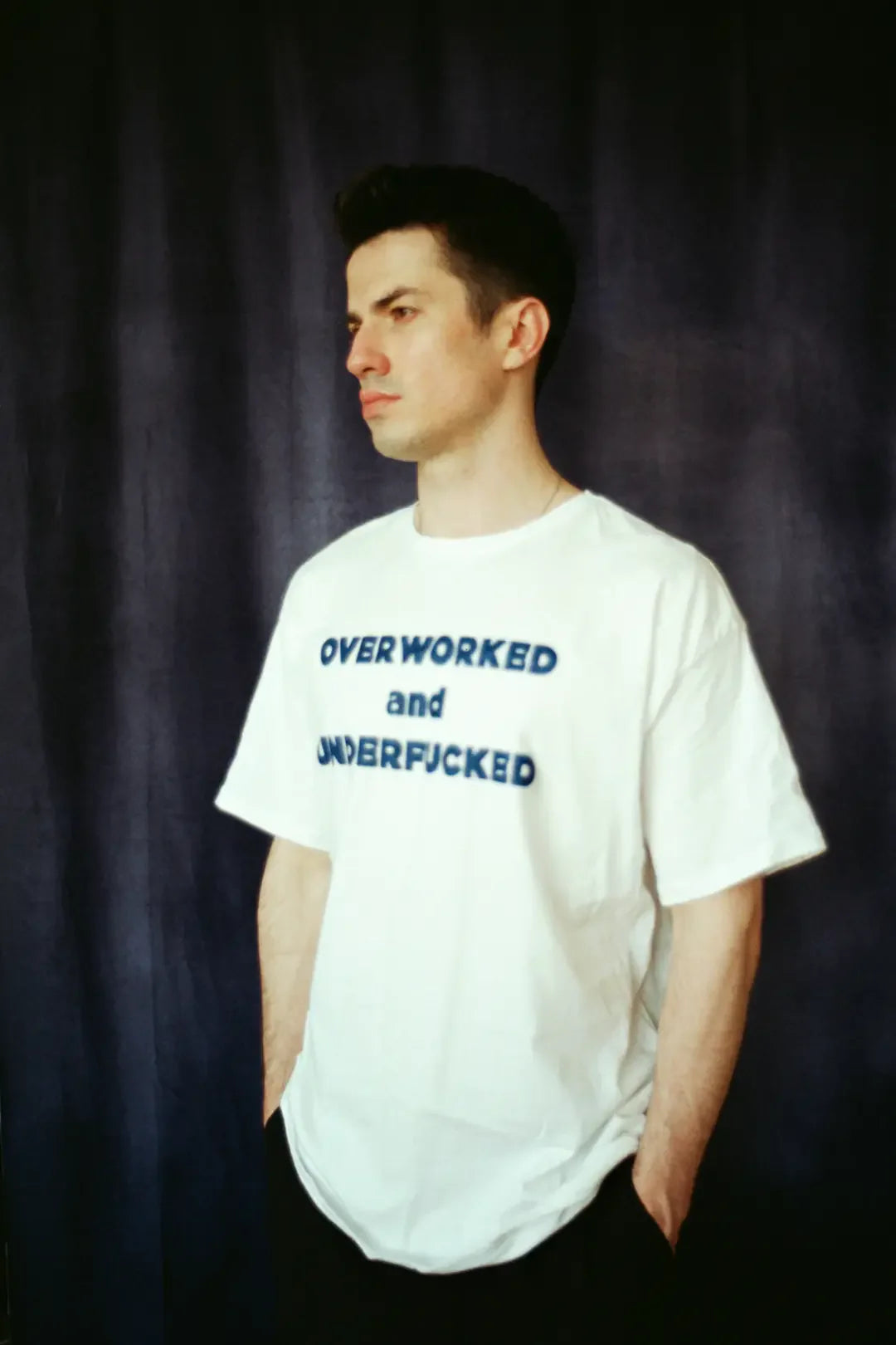 Mujj Studio-Overworked And Underfucked T Shirt-T-Shirts-3-milagron.live