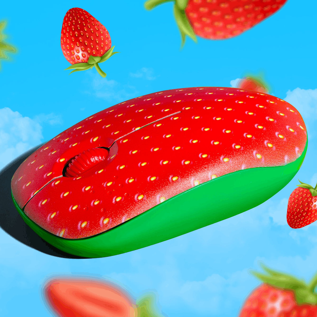 Mustard Stawberry Kablosuz Mouse