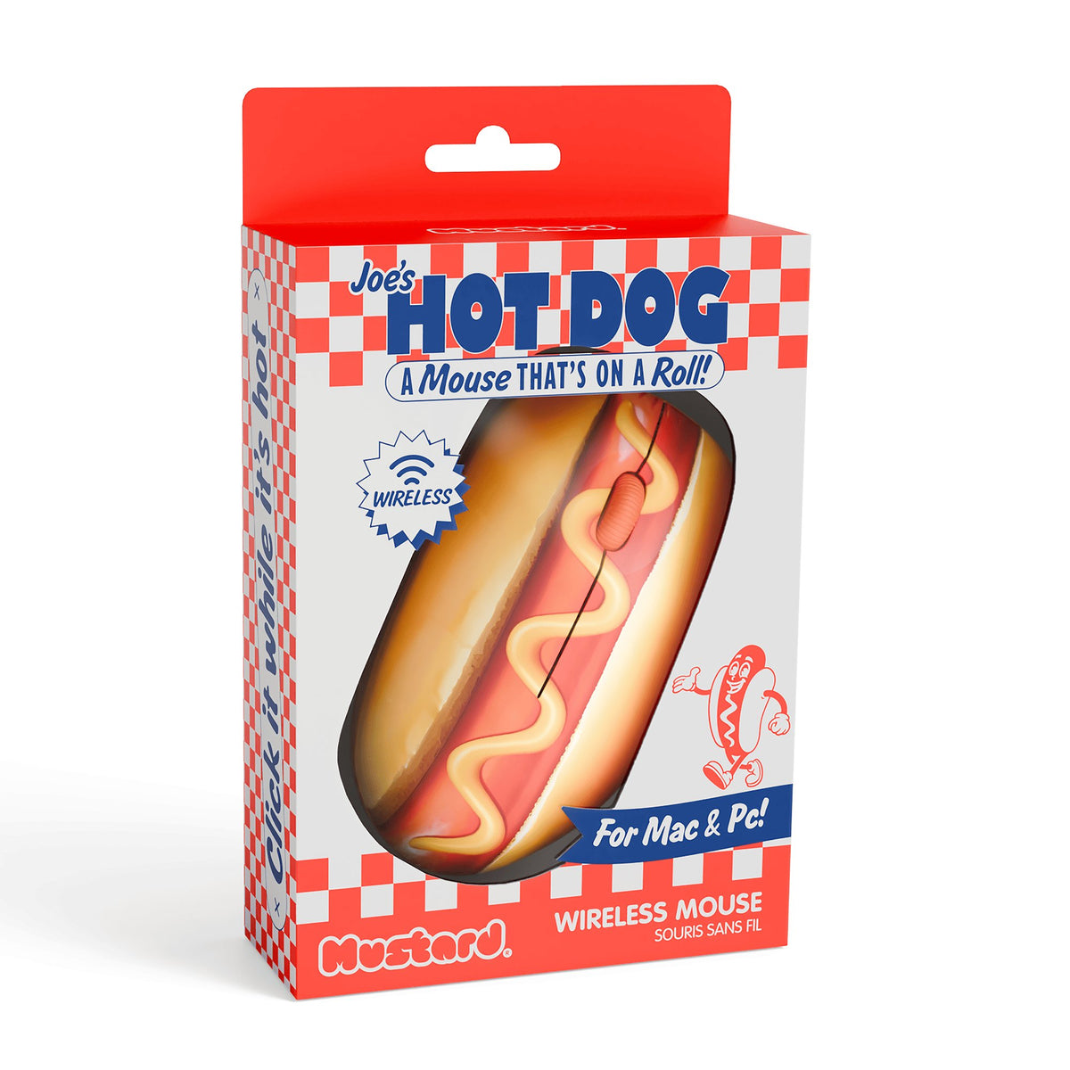 Mustard Hot Dog Kablosuz Mouse