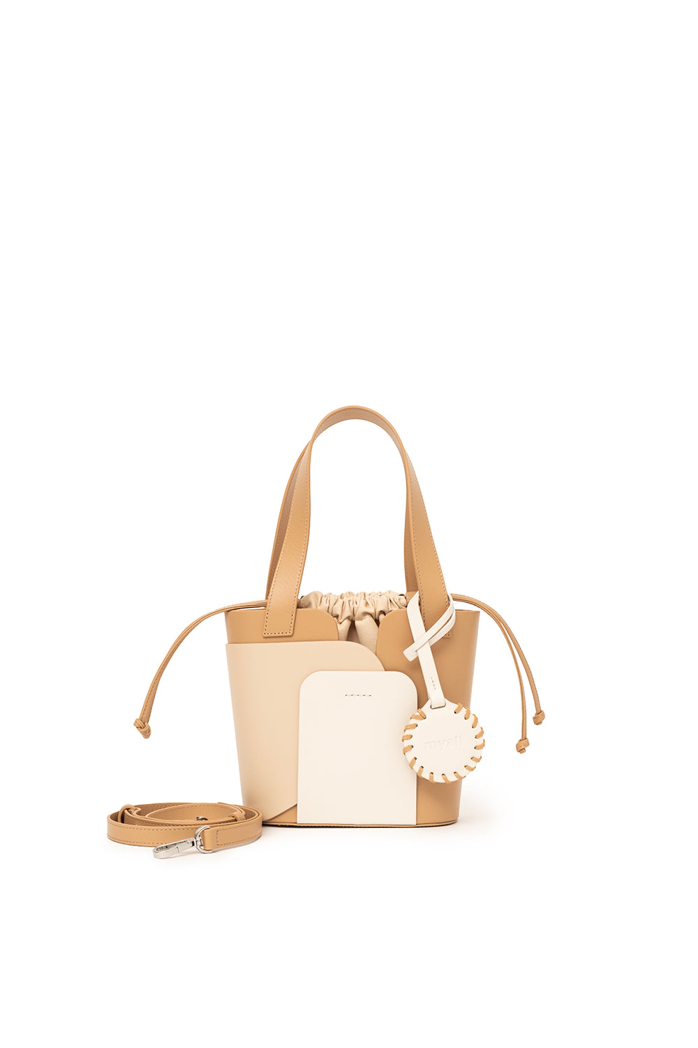 Myall-Mini Noa Bag Latte-El Çantası-2-milagron.live