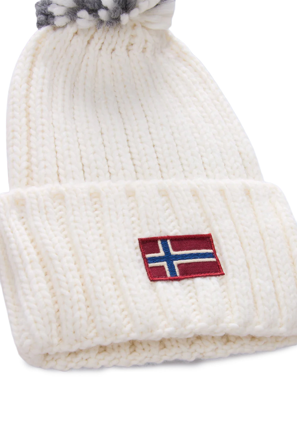 Napapijri-Semiury Beige Dimity Ponponlu Bej Bere-Bere-3-milagron.live