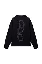 Napapijri-Coldirai Black Heron Uzun Kollu Siyah T-Shirt-T-Shirts-1-milagron.live