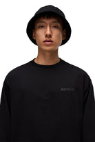 Napapijri-Coldirai Black Heron Uzun Kollu Siyah T-Shirt-T-Shirts-3-milagron.live