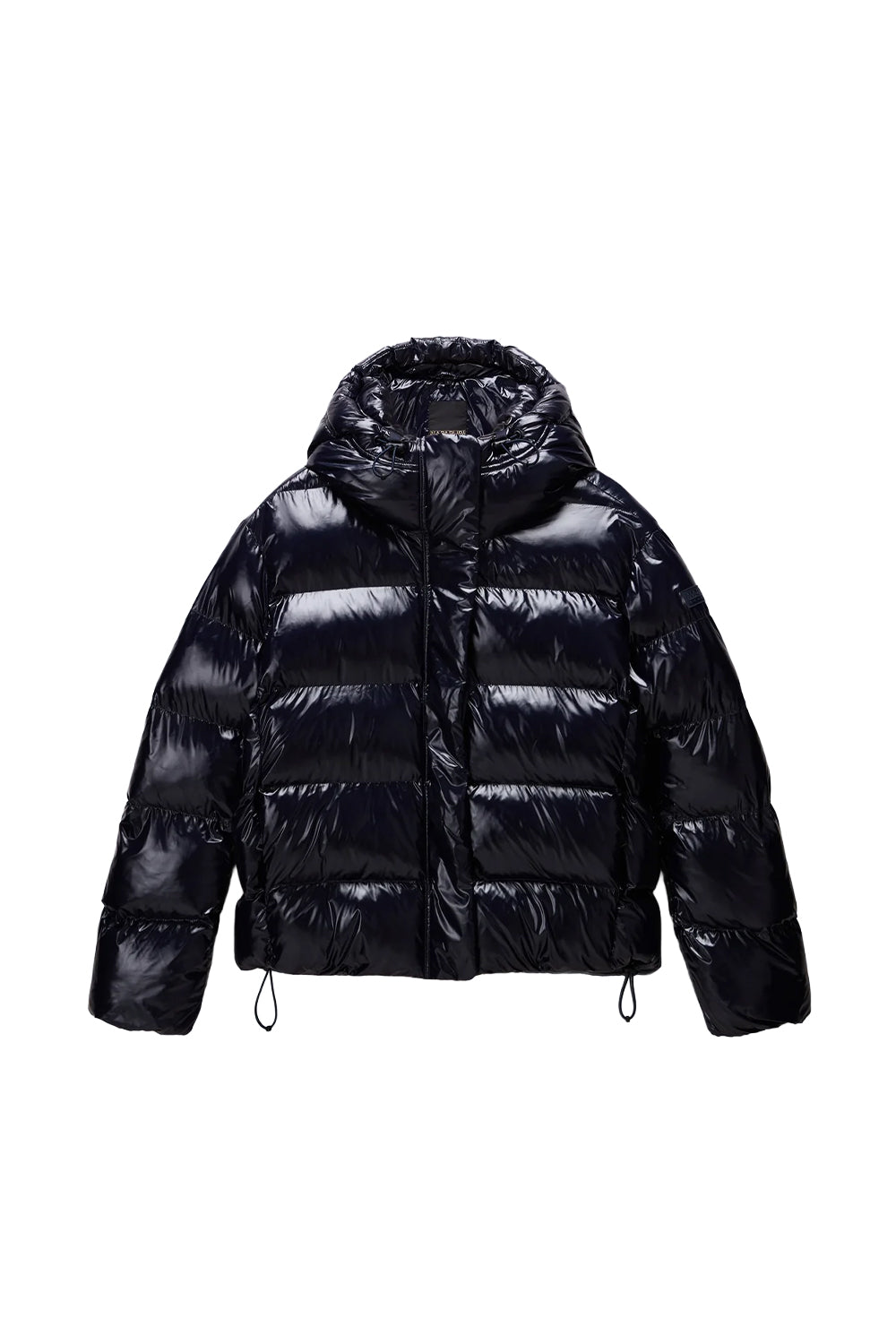 Napapijri-Glane Mirror Puffer Jacket Siyah Kadın Mont-Mont-1-milagron.live