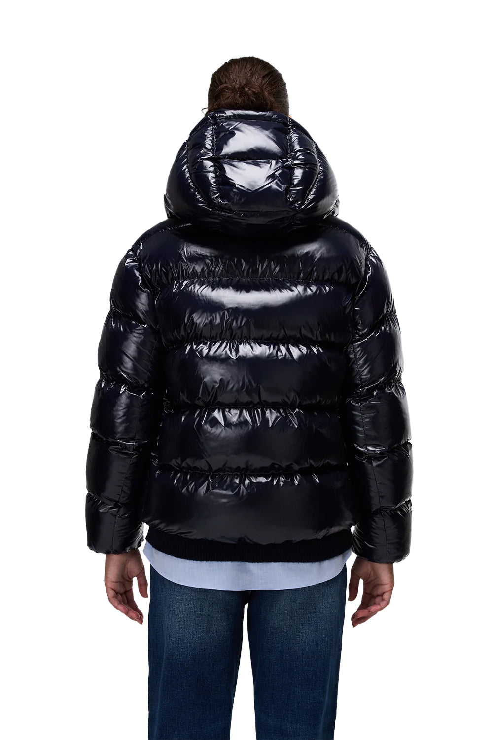 Napapijri-Glane Mirror Puffer Jacket Siyah Kadın Mont-Mont-5-milagron.live