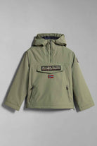 Napapijri-Kids Rainforest Pocket 2 Green Lichen-Yağmurluk-1-milagron.live