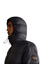 Napapijri-Rainforest OP WI PUF Dark Grey Solid-Yağmurluk-3-milagron.live