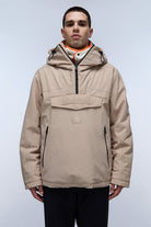 Napapijri-Rainforest Tech Beige Rocky-Yağmurluk-1-milagron.live