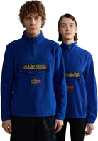Napapijri-T-Burgee HZ Blue Mazarin-Sweatshirts & Hoodies-1-milagron.live