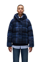 Napapijri-Napapijri ThermoFibre® Glane Check Puffer CORDURA® Jacket Ekoseli Lavicert Kadın Mont-Mont-6-milagron.live