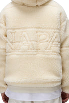 Napapijri-Tires Full-Zip Fleece Erkek Peluş Fermuarlı Beyaz Mont-Mont-8-milagron.live