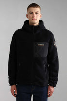 Napapijri-Yupik Full Zip Hoodie Fleecewear-Sweatshirts & Hoodies-1-milagron.live