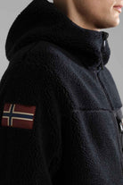 Napapijri-Yupik Full Zip Hoodie Fleecewear-Sweatshirts & Hoodies-5-milagron.live