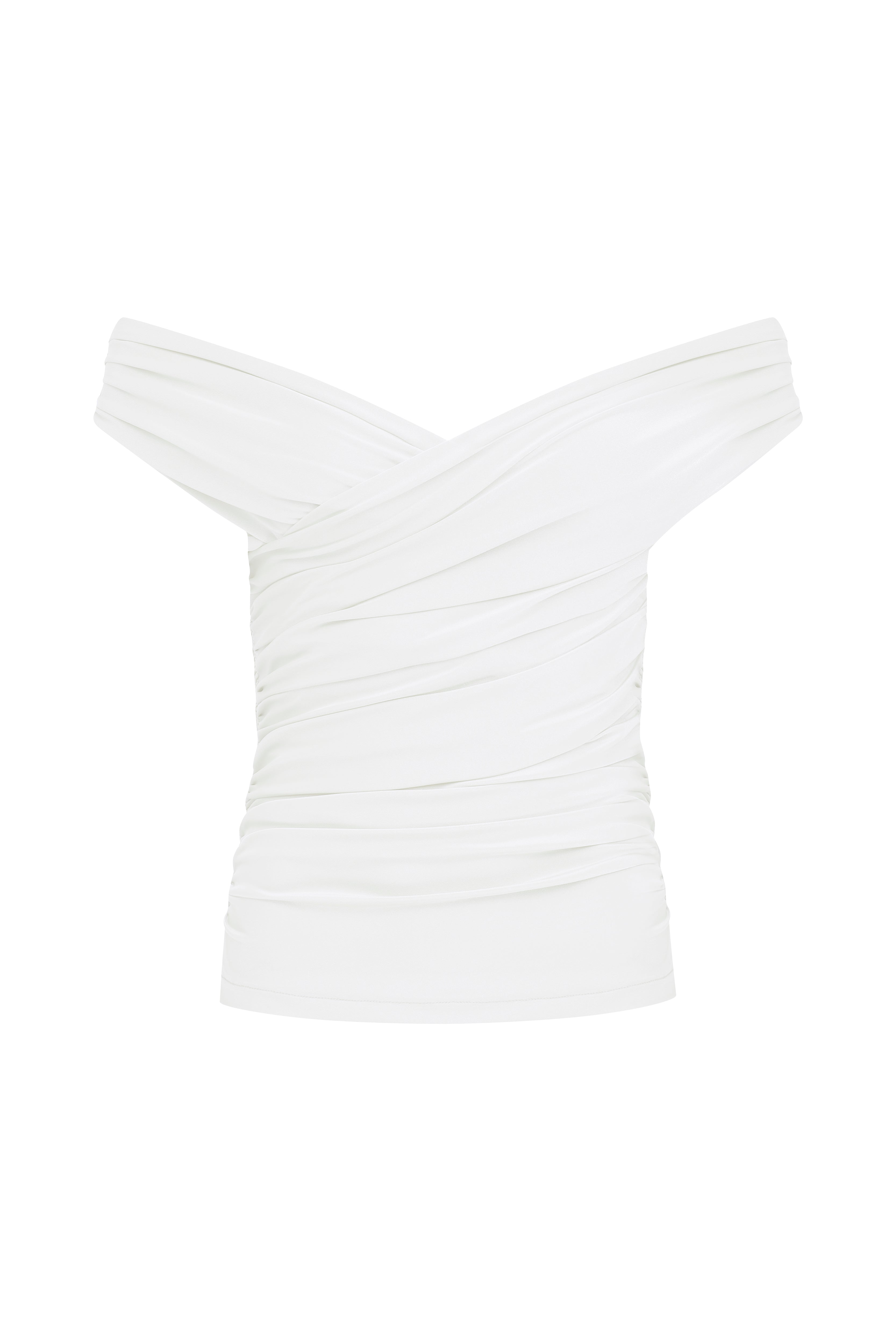 Nazlı Ceren-Cheri Jarse Bluz Beyaz-Blouse-6-milagron.live
