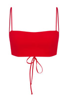 Nazlı Ceren-Lalia Krep Top Paprika Red-Top-1-milagron.live