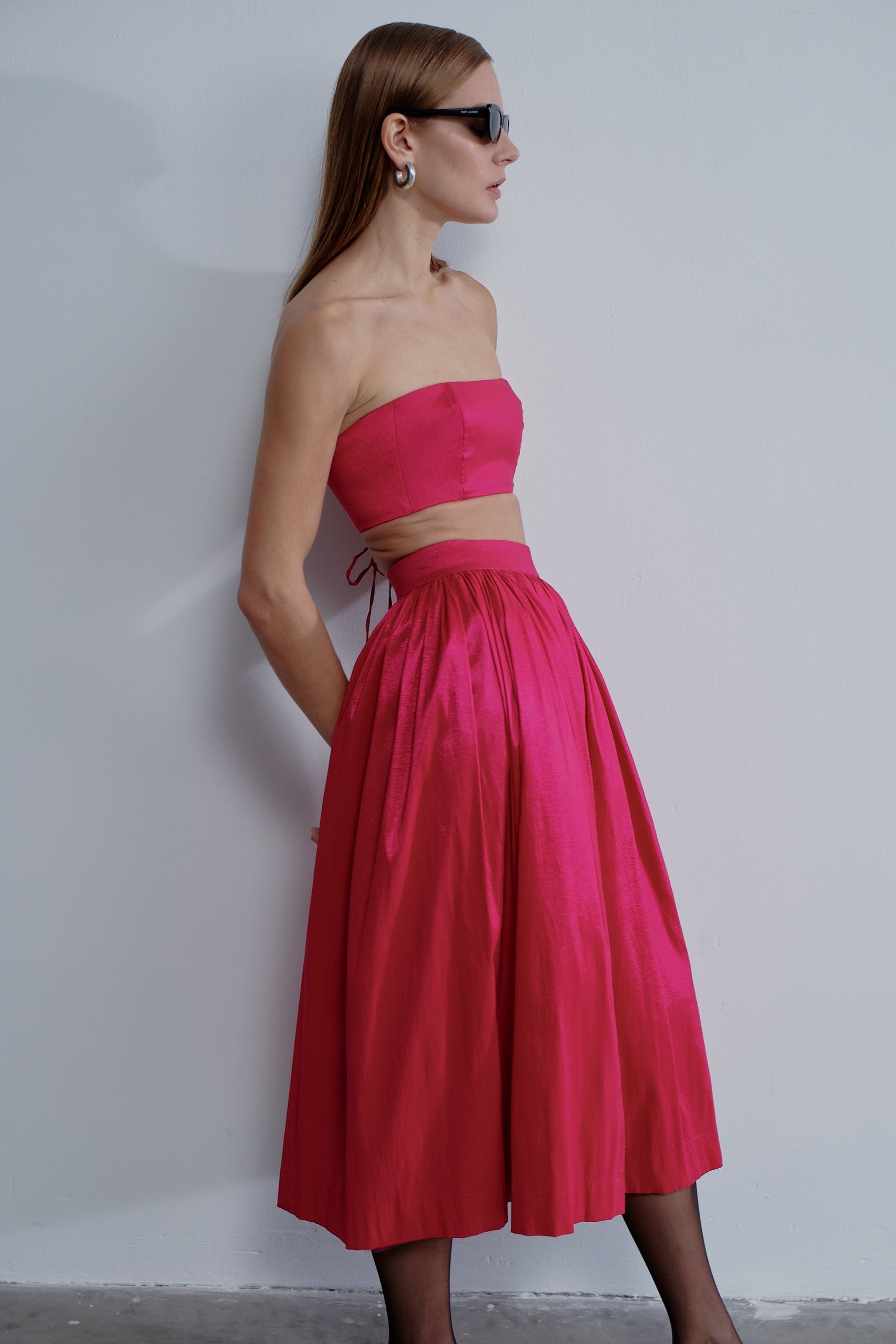 Lou Lou Midi Etek Pembe