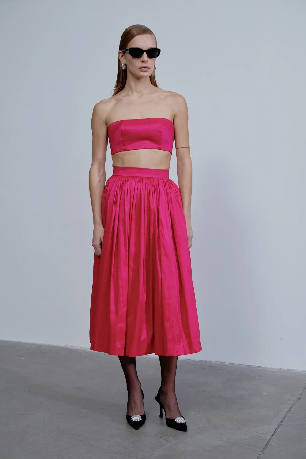 Nazlı Ceren-Lou Lou Top Pink-Top-1-milagron.live