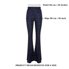Maisy Payet Flared Pantolon Midnight Blue
