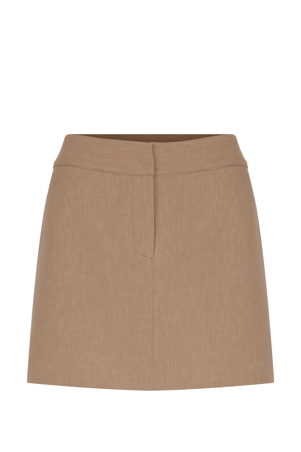 Nazlı Ceren-Marde Mini Etek Almond Buff-Etek-1-milagron.live