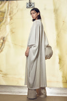 Nazlı Ceren-Rache Kaftan White-Kaftan-2-milagron.live