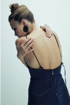 Nazlı Ceren-Riley Midi Elbise Midnight Blue-Elbise-3-milagron.live
