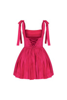 Nazlı Ceren-Sibby Mini Elbise Pink-Elbise-3-milagron.live