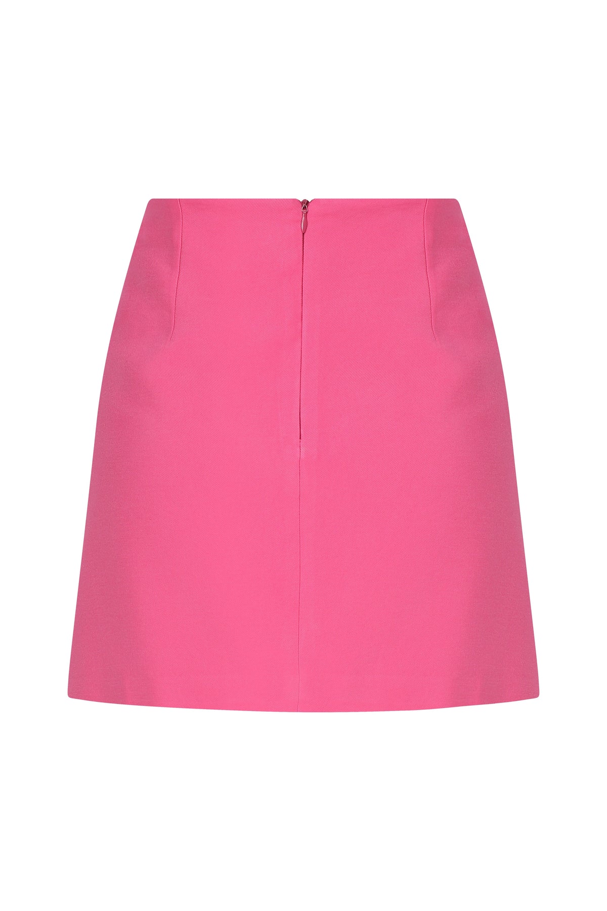 Nazlı Ceren-Vance A Kesim Mini Etek Bubble Gum Pink-Etek-2-milagron.live