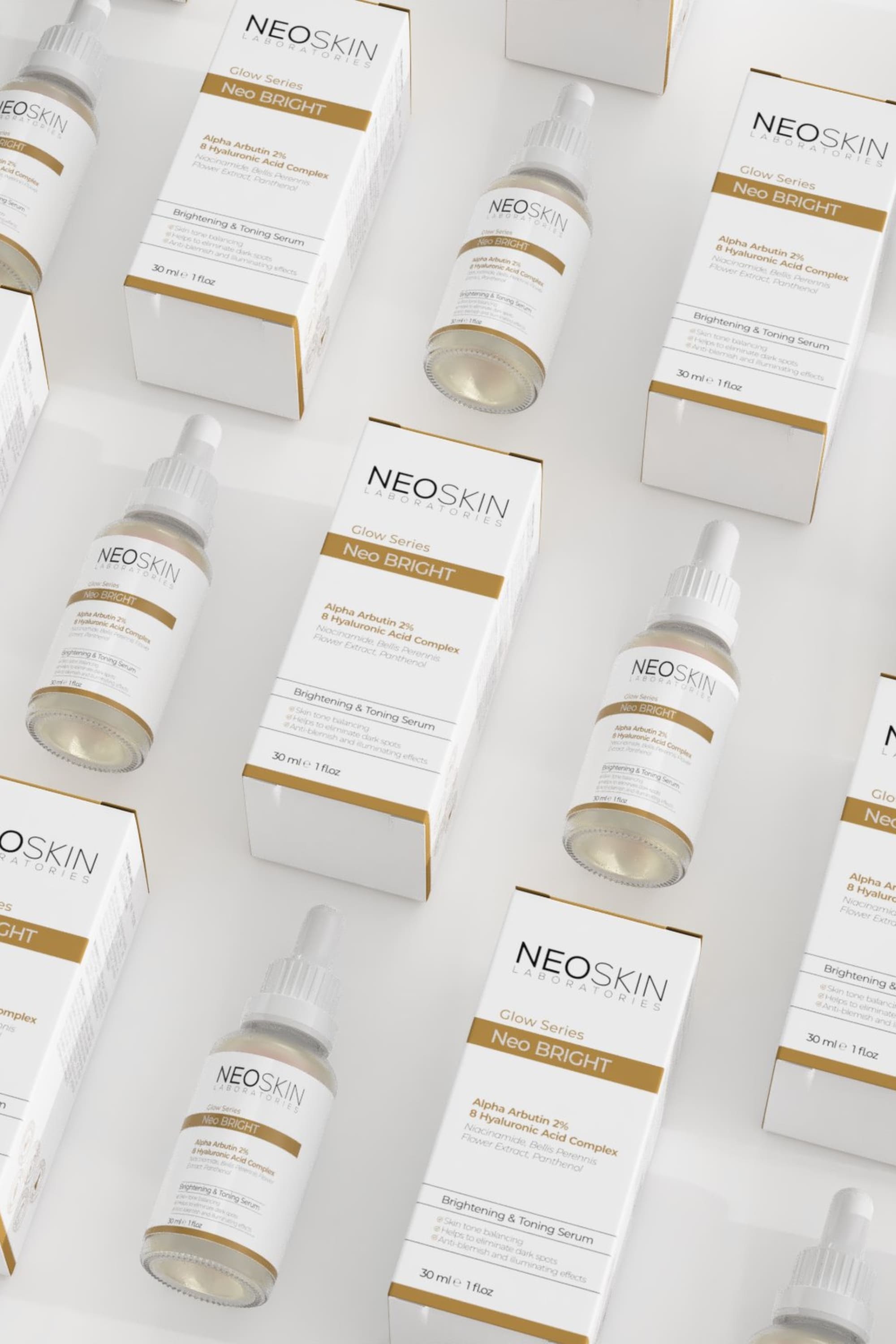 Neoskin Neo Bright 30Ml - Cilt Tonu Eşitleyici, Leke Karşıtı, Aydınlatıcı Premium Serum
