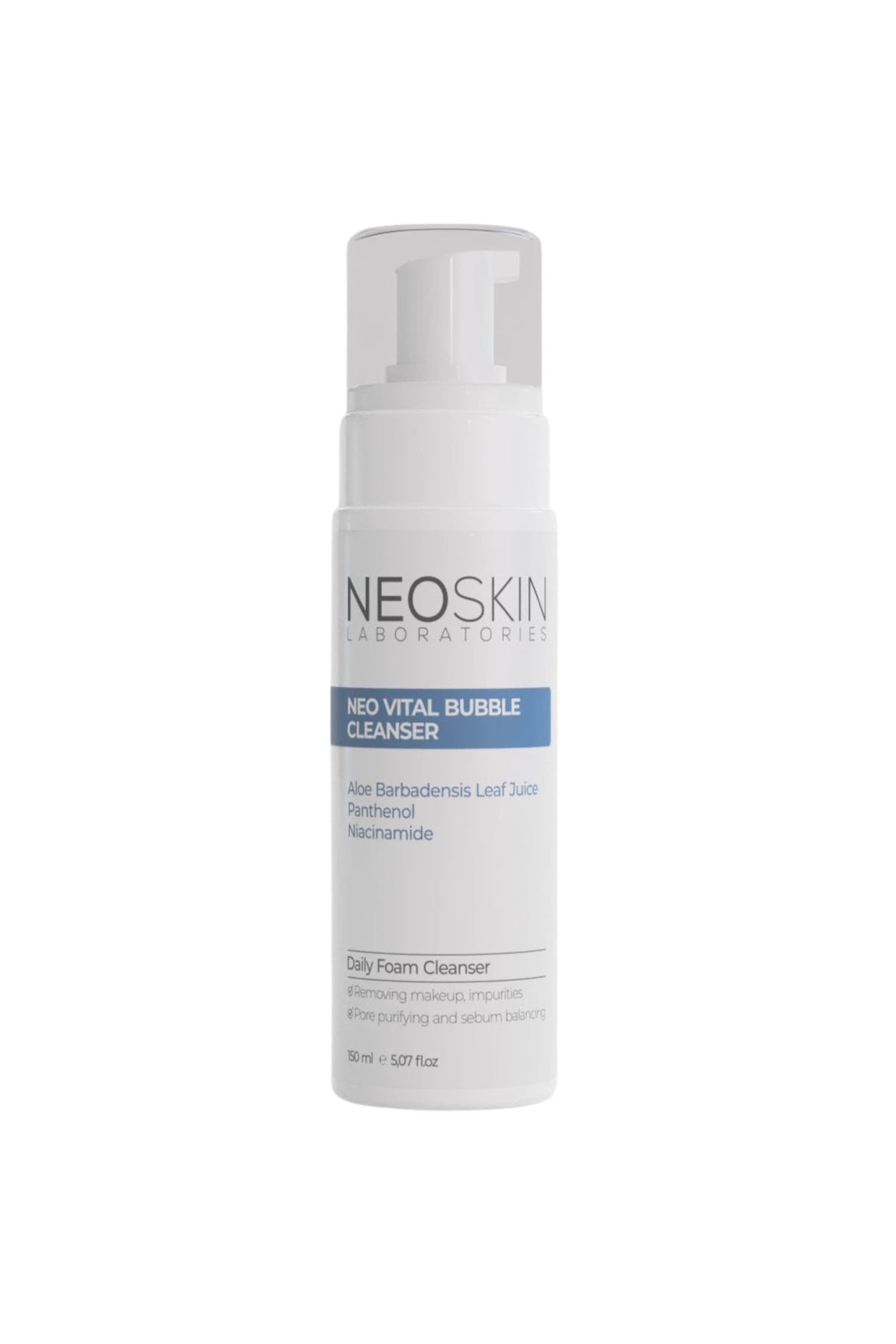 Neoskin-Neo Vital Bubble Cleanser 150ml Canlandırıcı Köpük Temizleyici-Yüz Temizleyicileri-1-milagron.live