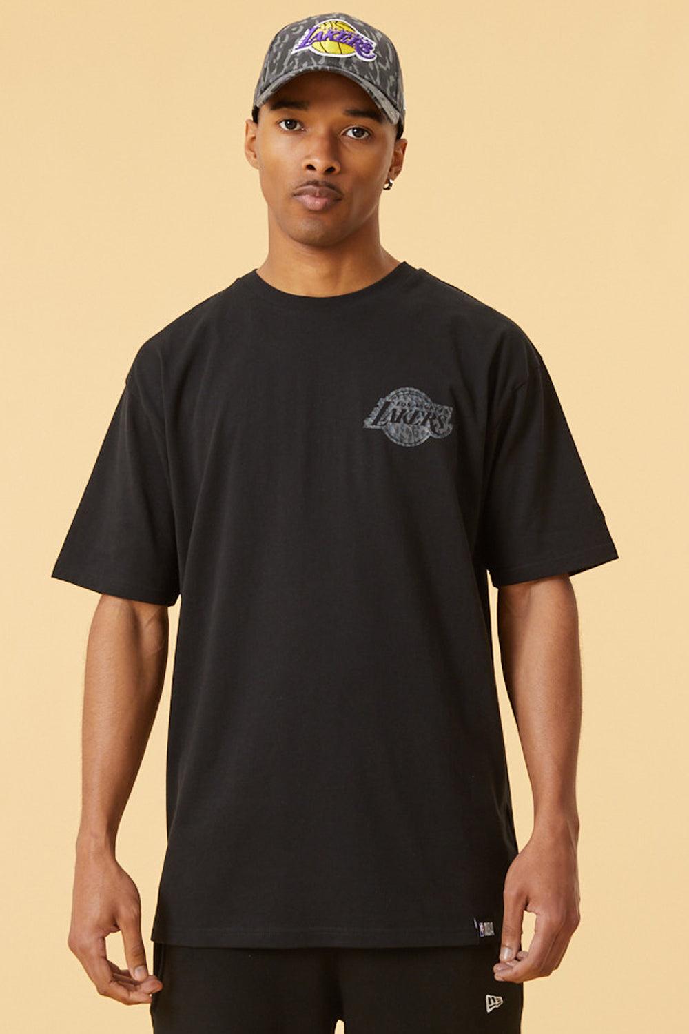 New Era-NBA Seasonal Infill Oversized Tee Los Angeles Lakers-T-Shirts-1-milagron.live