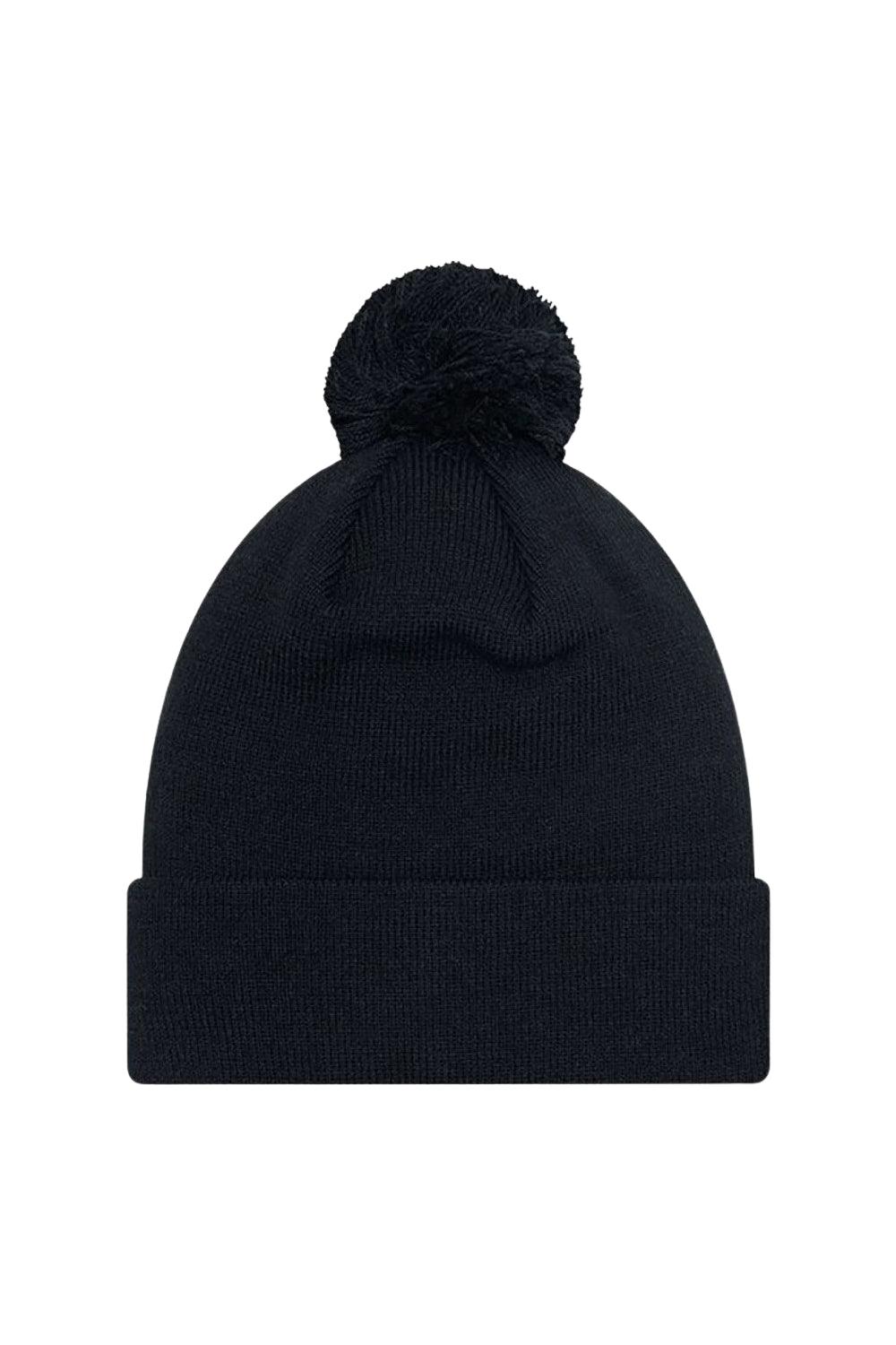 New Era-Women's Metallic Pom Beanie Neyyan BLKMTS-Bere-2-milagron.live