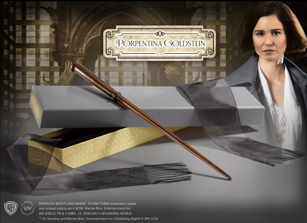 Fantastic Beats Porpentina Goldstein Wand In Collector’S Box (Asa)