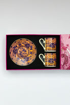 Eternal Lilac Rose Kahve Fincanı (2'Li Set)